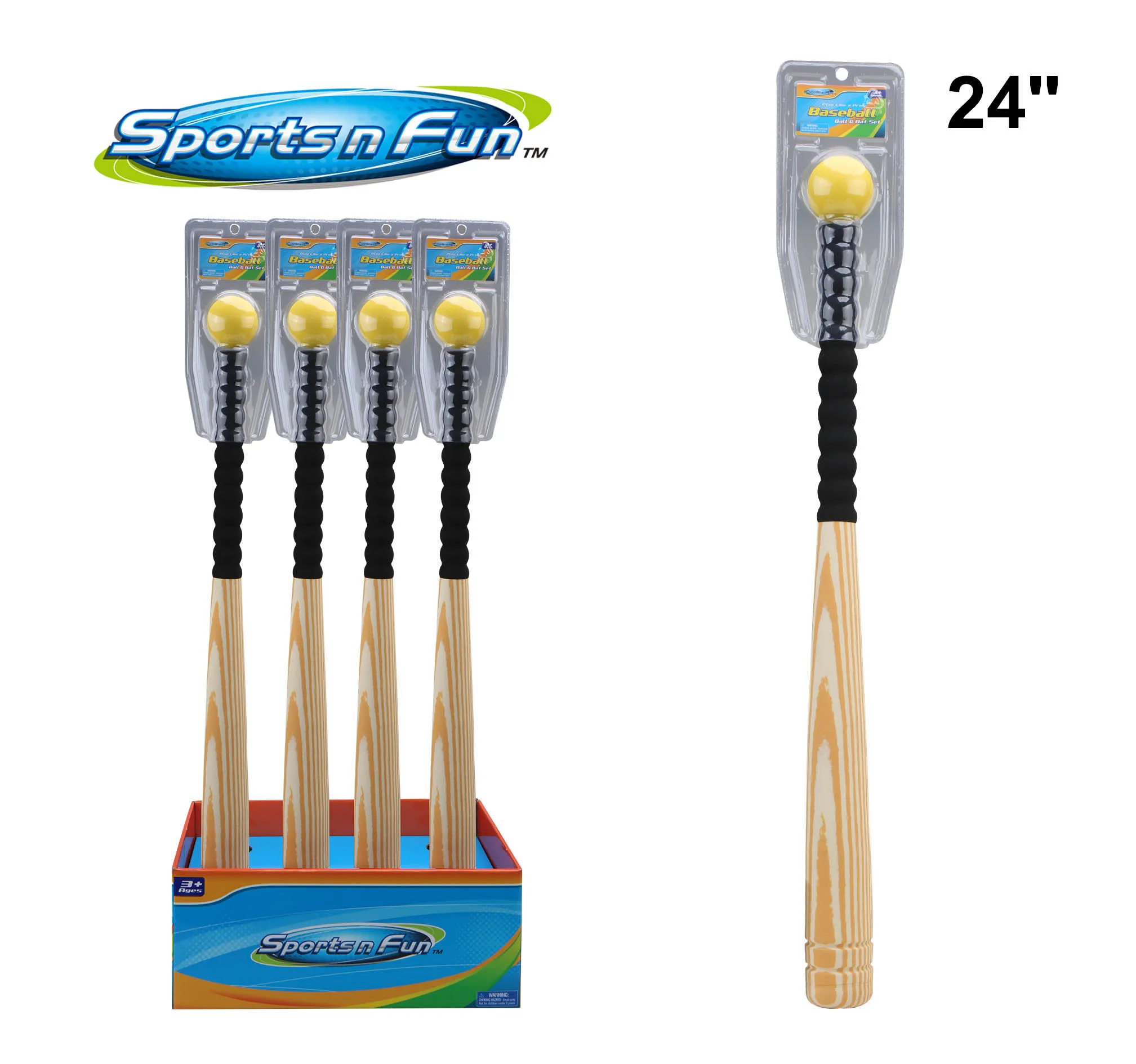 product foam baseball bat ball set for children soft toss training safe sports game for backyard indoor outdoor school 21 24 inch-5
