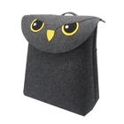 Baby Basket Collapsible Baby Kids Laundry Felt Storage Basket Nursery Hamper For Clothes And Toys