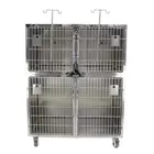 Cage Multi Layer Combined Veterinary Cage Pet Cage Stainless Steel Dog Cage