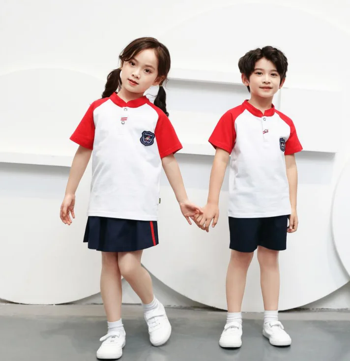 qy新款儿童校服小学生幼儿园校服男女生运动服礼服制服定制