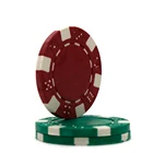 Poker Chips Costomize Printing Number Value ABS And Metal Slug Poker Chips