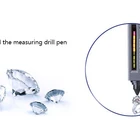 Starsgem High Quality Exquisite Jewelry 1 Carat White Round Bright Cut Morsonite Naked Stone Flashing