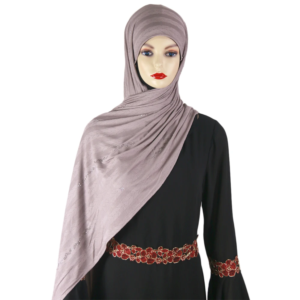 Schipbreuk Vesting Meer dan wat dan ook Rayon Ready To Wear Readymade Hijabs Rhinestones Jersey Hijab For Muslim  Women - Buy Hijab Designs,Hijab Jersey,Hijab Jersey Scarf Product on  Alibaba.com