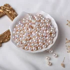 Pearl AAA Grade Button Shape 6.5~12.5mm Freshwater Pearl Shinning Natural Real Loose Pearl White Color