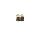 Bulkhead Union New Arrival PE Mini 1 Touch Push To Connect Fitting Iron Bulkhead Union