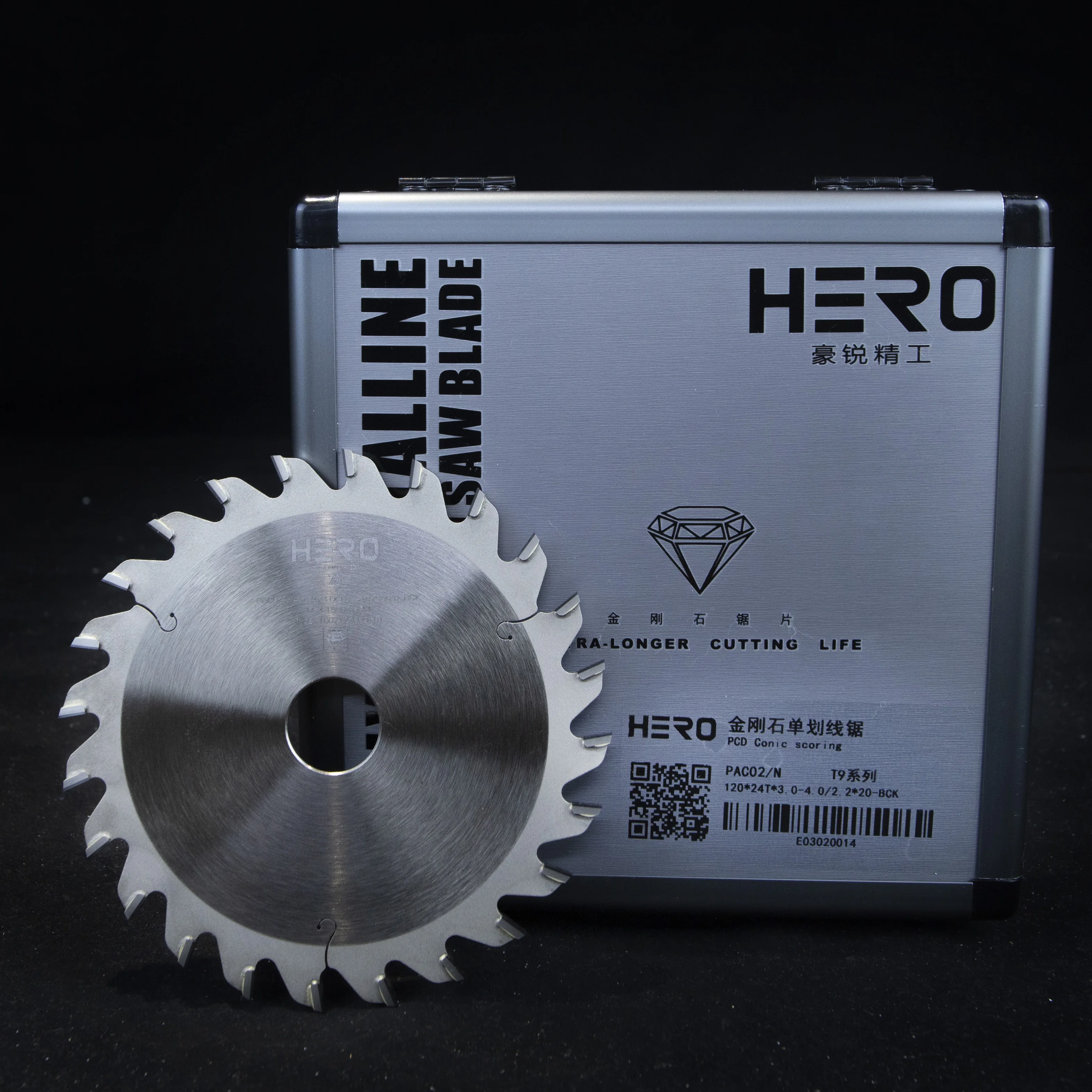 Hero Pcd Circular Saw Blade Scoring Saw Blade Cutting Tools Pcd Scoring