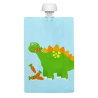 Pouch With Custom Printed Reusable Food Plastic Liquid Stand Up Pouch With Spout