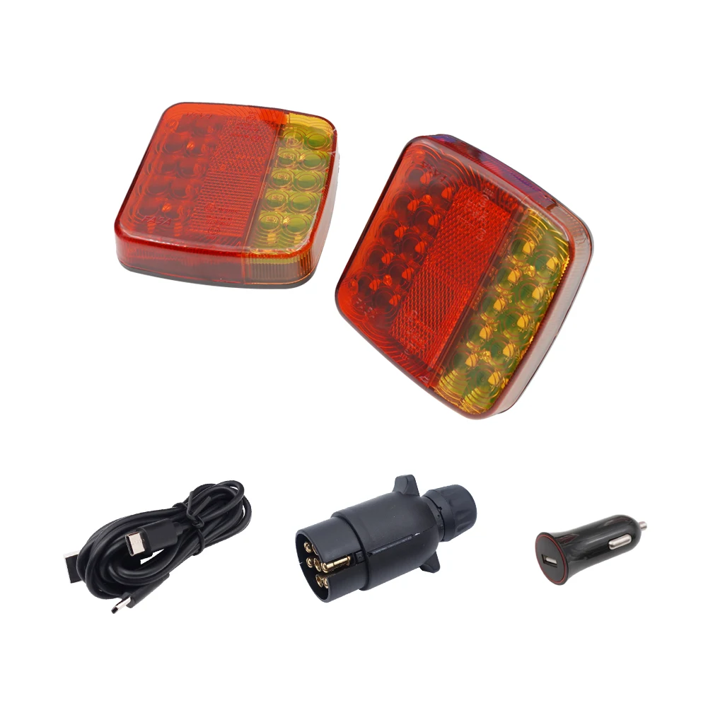 product 20led waterproof magnetic wireless trailer tail light-34