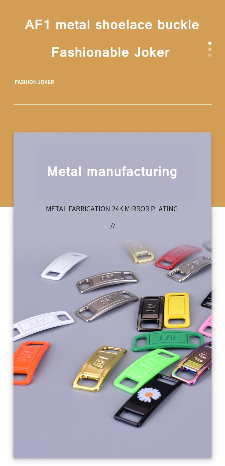 Chapa Air Force 10 Pares De Hebillas Cordones De Zapatos De