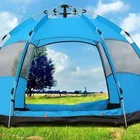 Family 2021 IN STOCK New Design 3-4 Person Tent Easy Quick Setup Dome Pop Up Family Tent For Camping