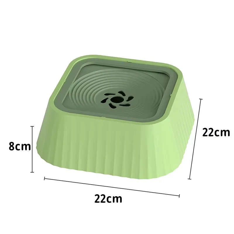 New Dog Water Bowl Non-wet Mouth Cat Neck Guard Dog Buoyancy Birdbath Pet Floating Drinker Pet Products supplier