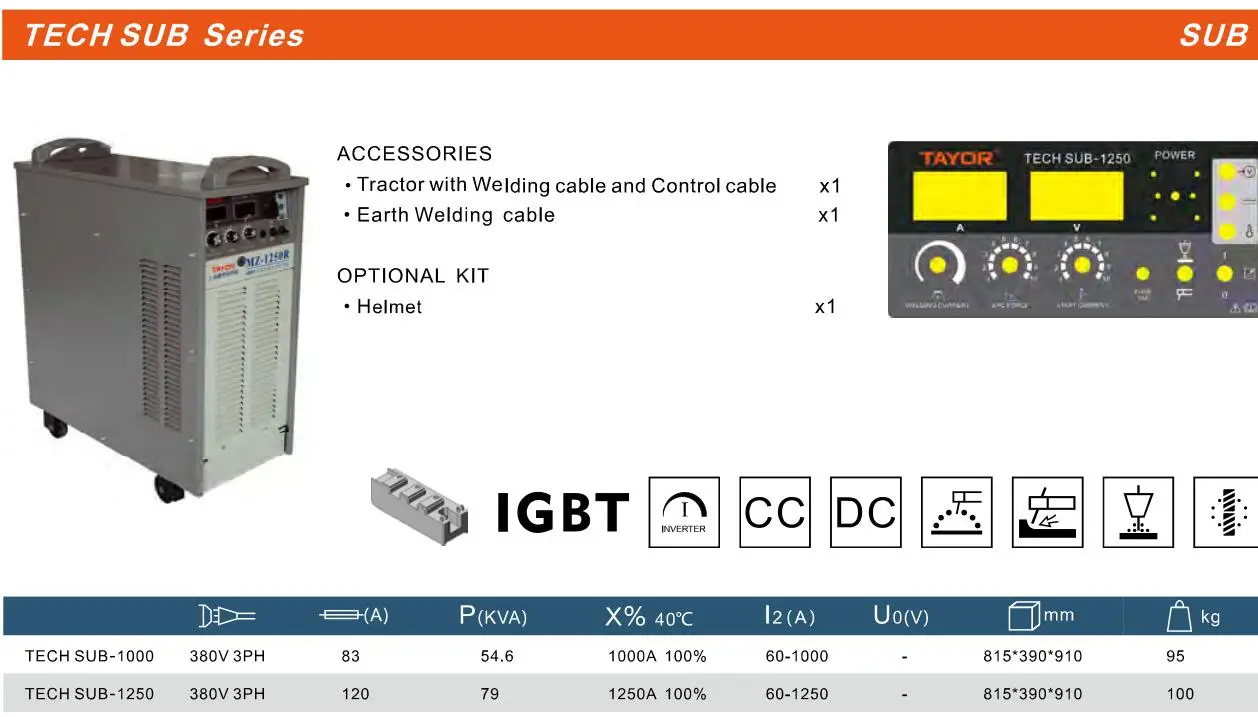 Good Quality Sell Well Submerged Arc SAW China Welder Machine details