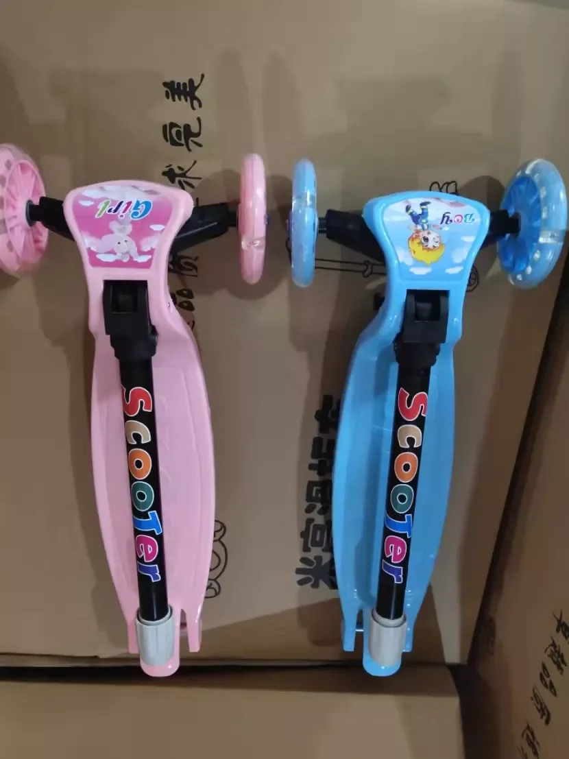 Factory Direct best quality sale scooter Kick scooter New children's scooter boys girls kids cute skate car kids gift