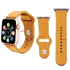 Apple Genuine Leather Loop Strap For Apple Series 5 4 3 2 1 Size 44 42 40 38mm Leather Band For Apple Watch