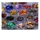 Foil Popular 3D Nail Foil Gold Silver Rose Gold Bronze Smoked Color Nail Glitter Art Decoration