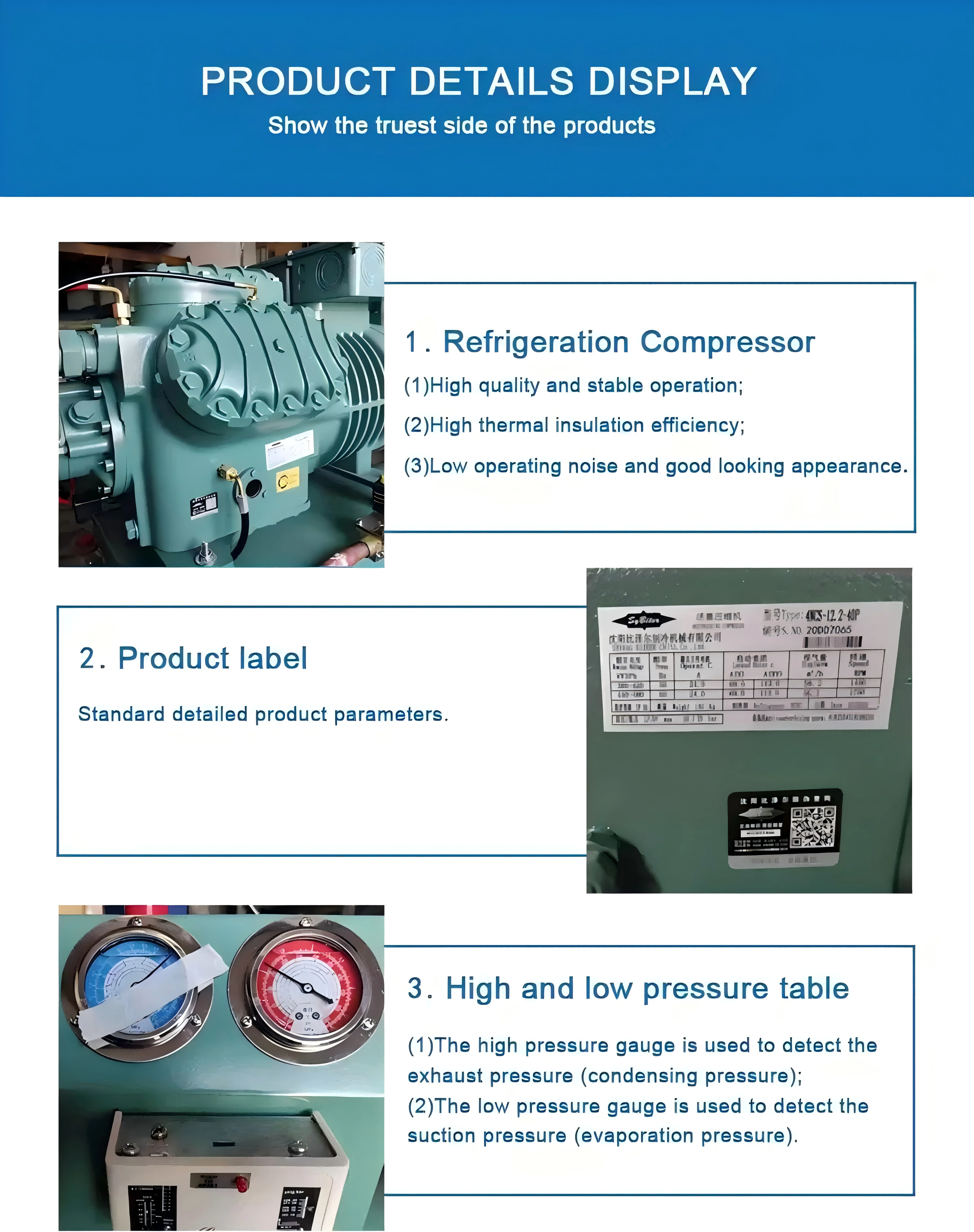 Blast Freezer, 220 V, 50tons - detail 4