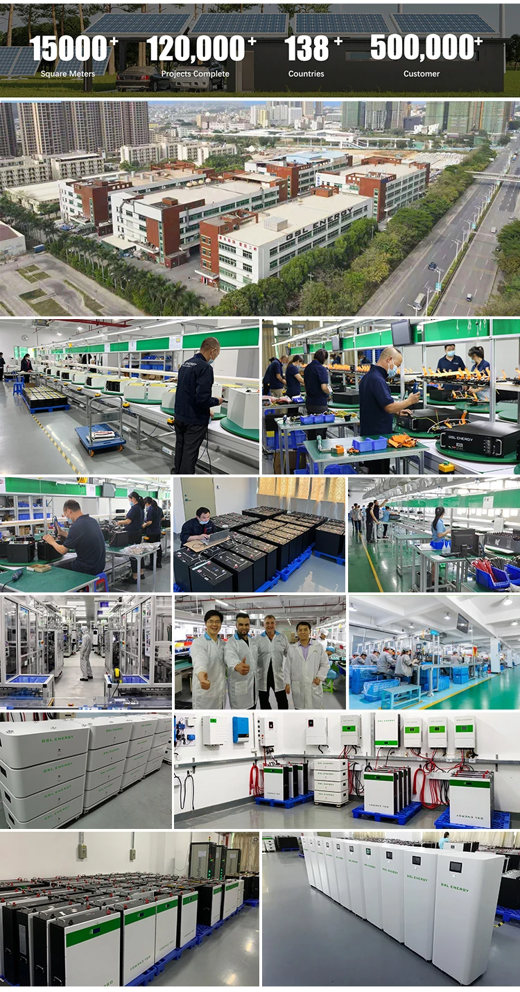 GSL ENERGY Hot Sale CATL Grade A Cell Solar Storage 5Kwh Lithium Battery 51.2V 100Ah Rack Lifepo4 Battery 48V manufacture