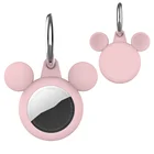 2021 Hot Sale Mouse Design Cute Air Tag Keychain Silicone Case For Apple Airtag