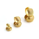 Hoop Wedding Dubai Style Gold Color Ball Chunky Hoop Earrings For Women Party Wedding Jewelry