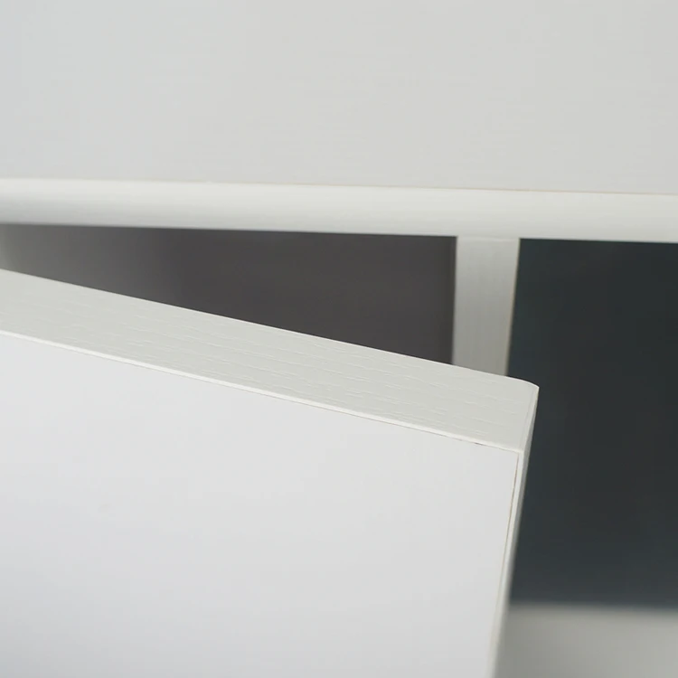 Hot Selling Modern European Single Door Wall Mounted Bathroom Vanity Mirror Cabinet MDF Material for Home or Hotel Use manufacture