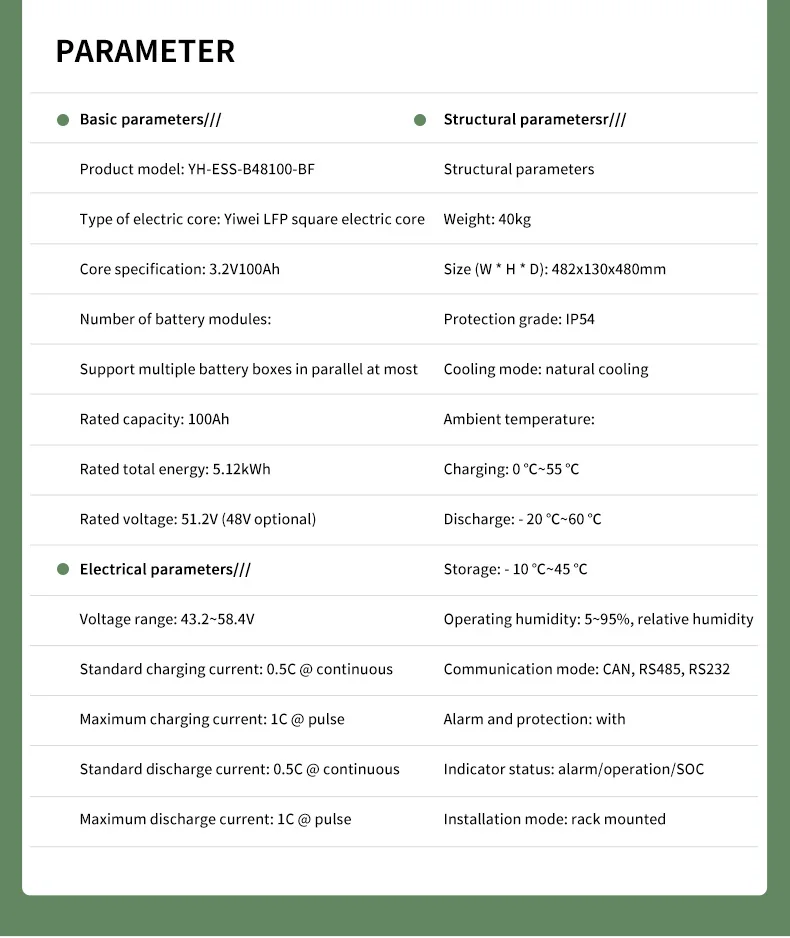 Lithium Ion Batteries Solaire V Ah Iron Phosphate Battery Pack