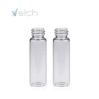 16mL Clear Glass 22x72.5mm 18-400 Screw Thread Sample Vial For HPLC GC Laboratory