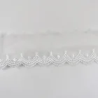 Cotton Swiss Voile Lace Lace High Quality Cotton Nylon Mesh Swiss Voile Embroidery Lace Trim