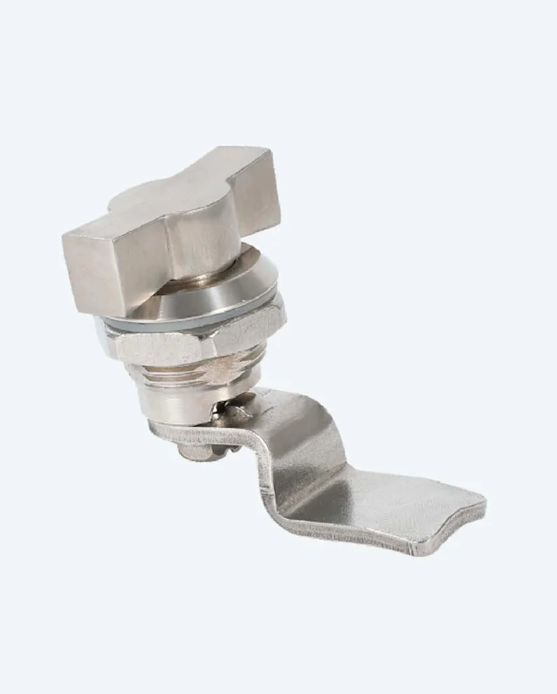 304 Stainless Steel Industrial Electrical Cabinet Thumb Turn Knob Lock Cylinder T Handle Keyless Cam Lock details