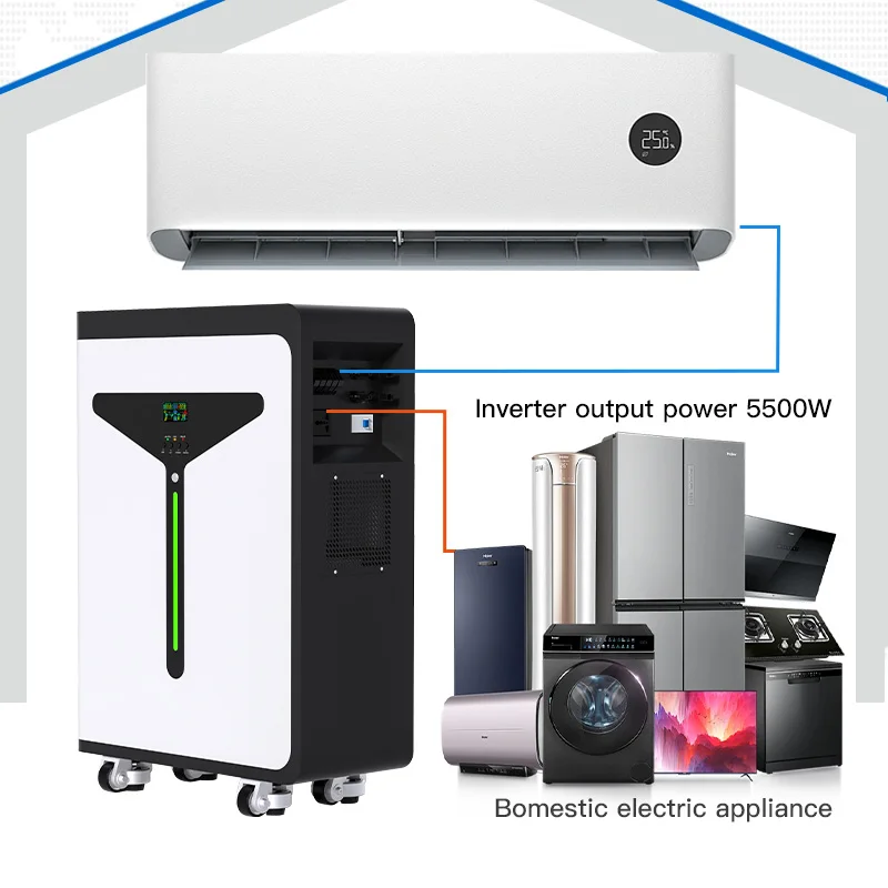 product high quality home solar power station with battery and inverter 3000w 5500w hybrid solar system-2