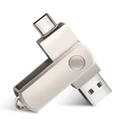 Flash Drive Usb Factory Direct Price Flash Drive Dual Plug Rotary Usb Flash Memory Stick U Disk
