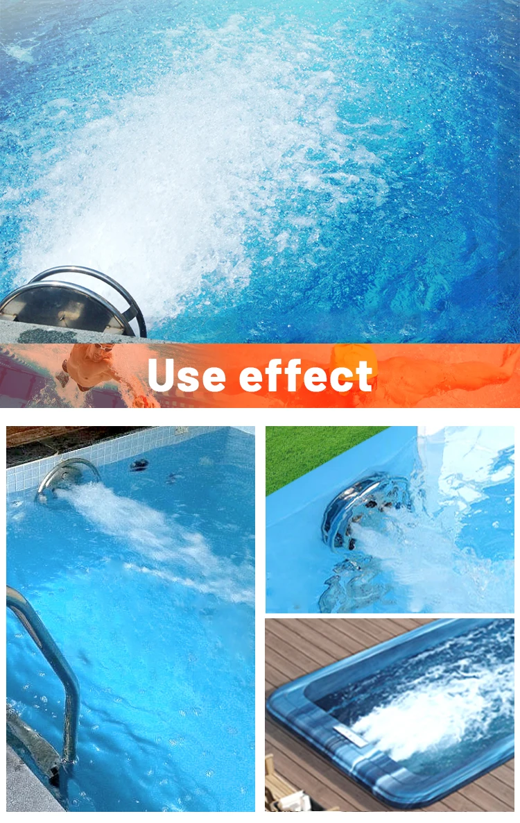 Stainless Steel Outdoor Jet Swim Counter Current Jet Swim Training Device Swimming Pools