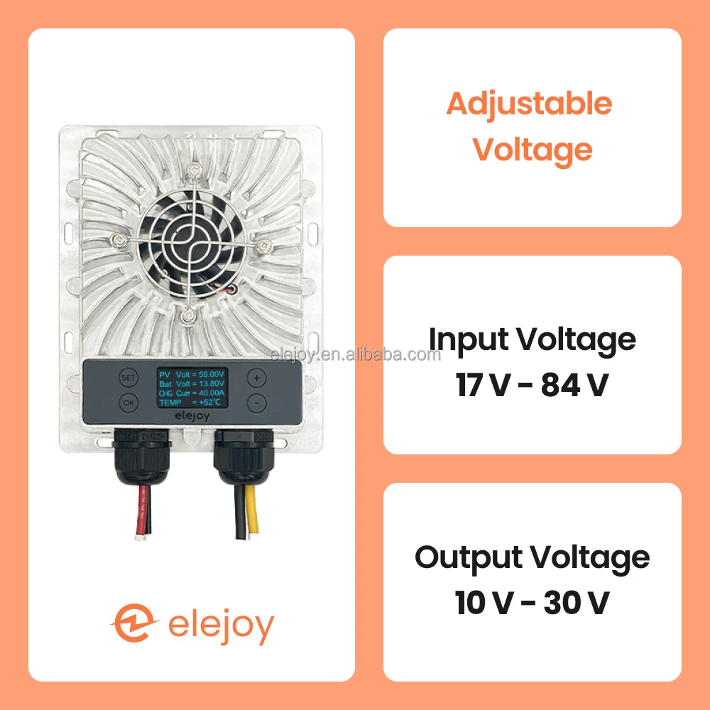 Mppt Solar Char Controller, IP65, ELEJOY, EMD600W, 600W - detail 10