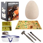 Big Hot Sale Diy Digs Unique Easter Egg Dinosaur Dig Kit Toy Big Dinosaur Egg Toys With 12 Cute Dinosaurs