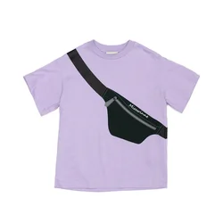 Customized Brand Name Fashion Street Graphic Children's t-shirts