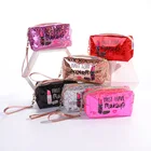 Bag Best Price Private Label Mini Lip Pattern Glitter Make Up Makeup Bag Cosmetic Travel