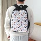 School Bags PAWS HOME Gym Outdoor Traveling Waterproof Girls Men Backpack School Bags