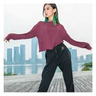 Dance Tops Top New Fashion Ballroom Dance Tops Professional Blouses Dancing Performance Party Dancewear Top For Latin