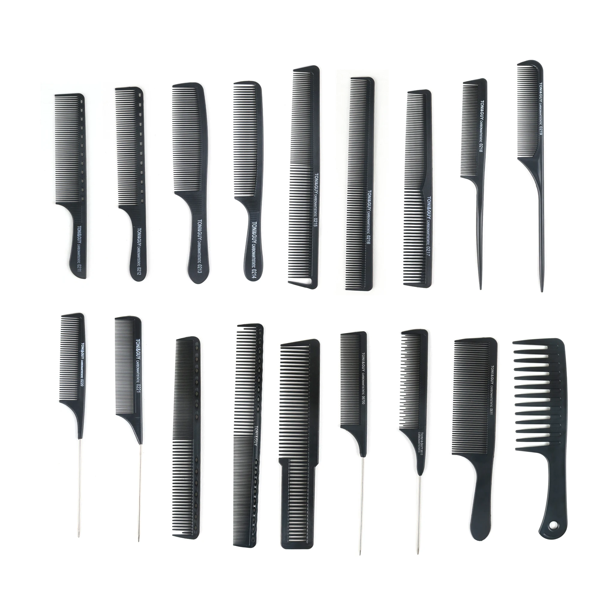 Free Sample Anti-static Hair Cutting Comb Pro Black Fine-tooth Metal Pin  Hairdressing Hair Style Rat Tail Comb Parting Comb - Buy Heat Resistant  Carbon Cutting Comb,Metal Pin Rat Tail Comb,Separate Parting For