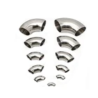 Asme B16.9 Elbow Factory Sale Sch10 ASME B16.9 DIN 2605 Stainless Steel Sanitary Elbow