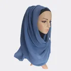 Linen Women Scarf Cotton Scarf Hijab New Fashion Twill Wrinkle Cotton Linen Women Cotton Scarf Hijab