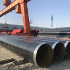 Welded API 3PE Fbe Steel Hollow Section Spiral Welded Line Pipe For Water Gas SSAW Tube