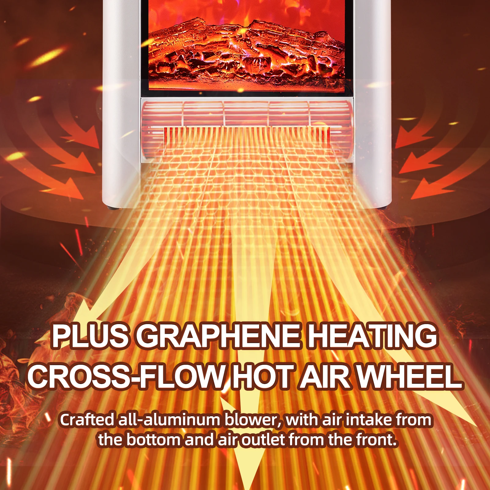 Electric Fireplace, 3D, PTC - detail 18