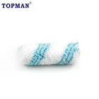 Product 4 Inch-6 Inch High Quality Product Made Of Best Microfibre White With Blue Stripe