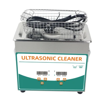 Ultrasonic Cleaner 3.2L small digital home use Ultrasound Cleaning Machine for Dental Jewelry Glasses Parts Circuit Board Washer