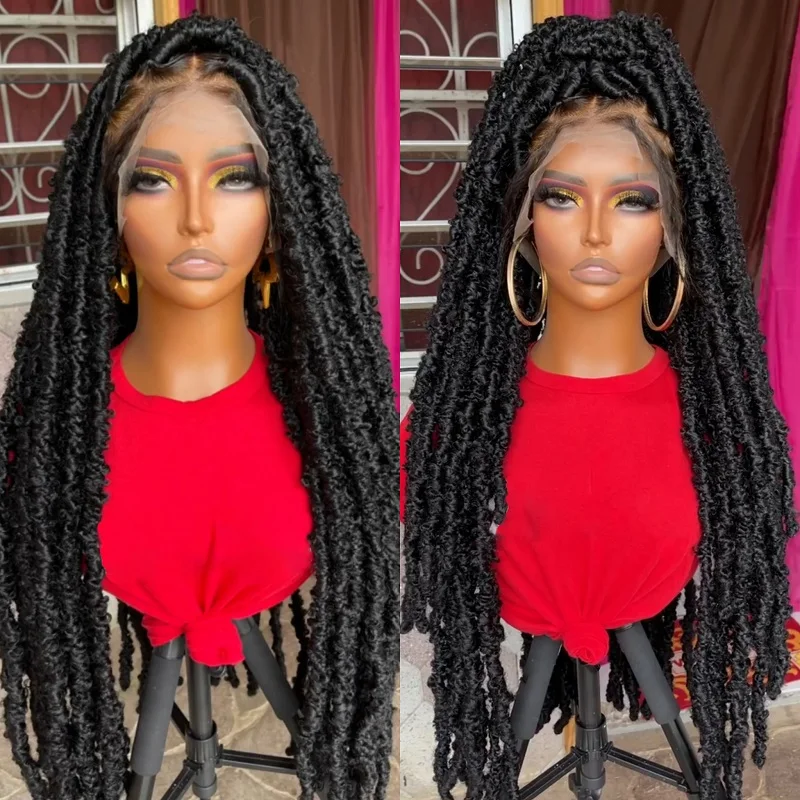 lace front box braids wigs for sale