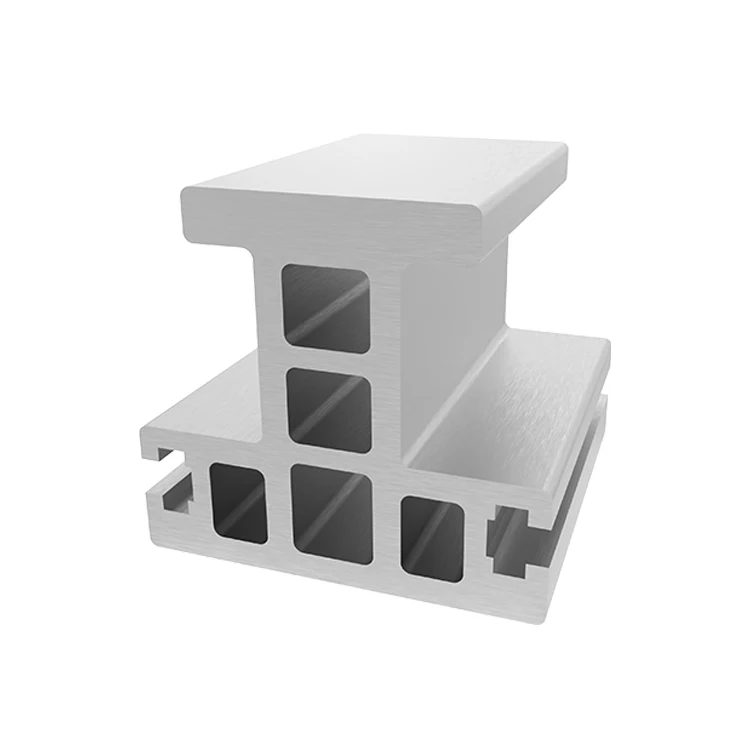 110120 Ground Rail Guide Aluminum Profile Automated Storage Equipment Stereoscopic Warehouse Stacker Ground Rail Guide manufacture