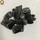 Rough Stone Black Tourmaline Wholesale Raw Natural Mineral Black Tourmaline Rough Stone For Healing