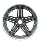 2 Wheels 18 19 20 21 22 24 Inch 2 Piece Alloy Forged Wheels