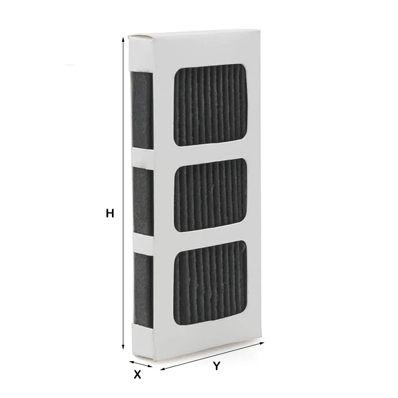 product custom h11 h12 h13 h14 mini pleated true hepa filter for air purifier-1