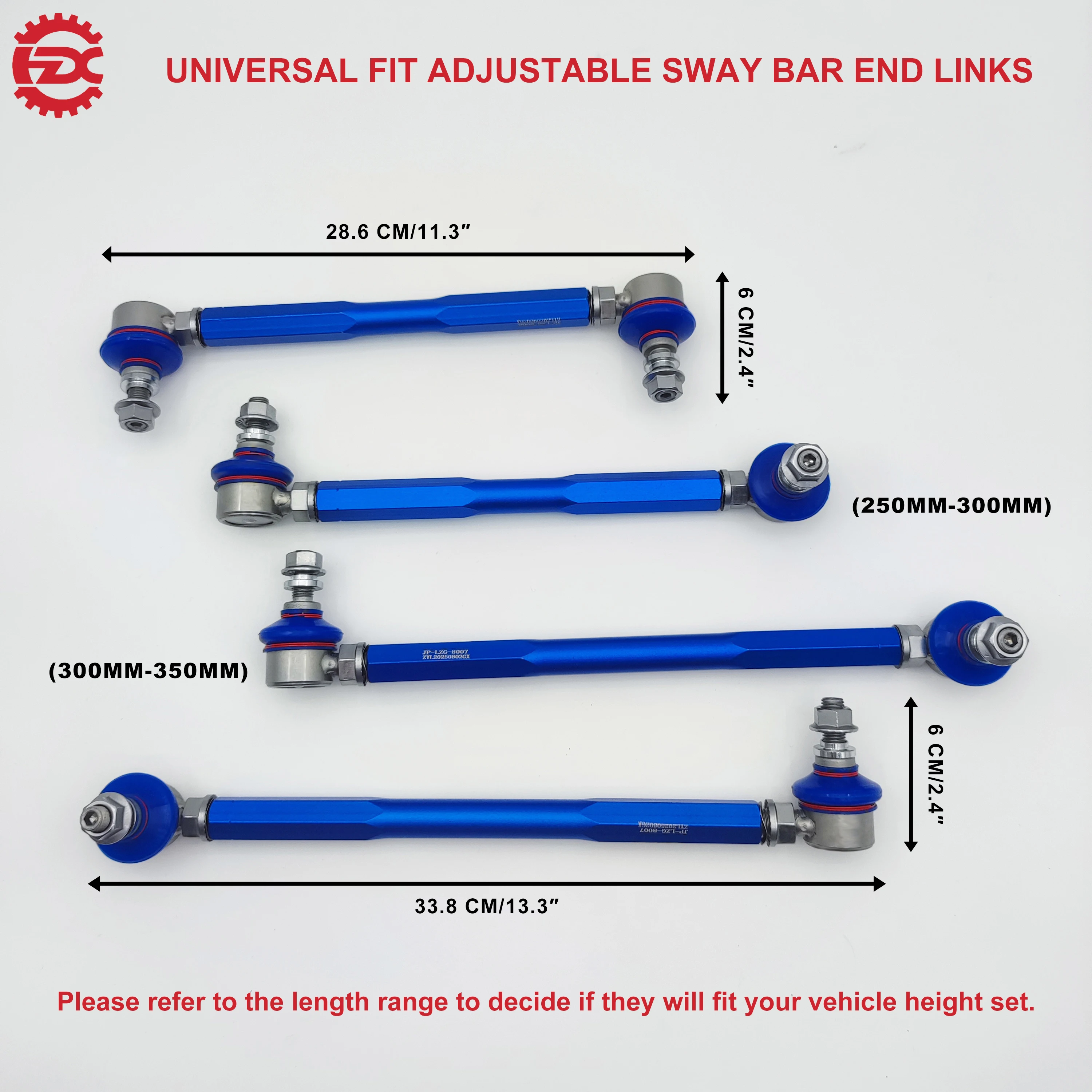 product auto suspension parts high quality off road universal adjustable sway bar stabilizer link kits-4